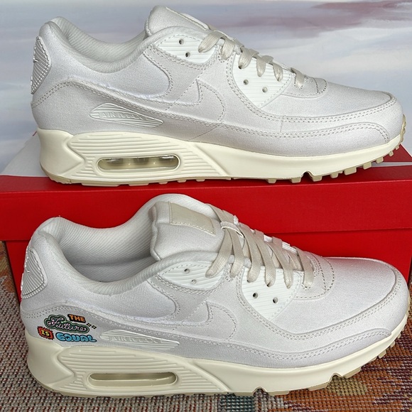 Nike Men’s Air Max 90 SE
Sail/Cashmere/Team Gold/
Sneakers 
Style FD0867-133 - Picture 3 of 16